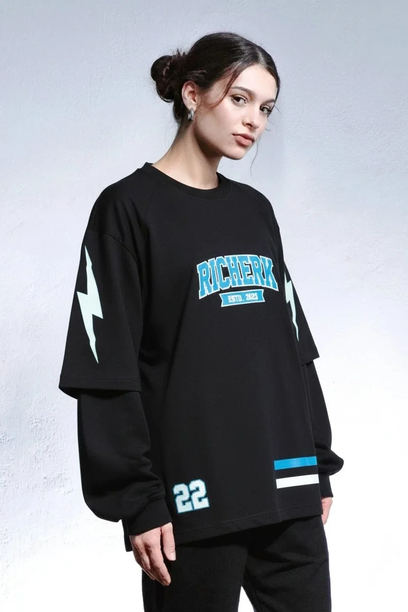 DROP 001: RICHERK Jersey Edition – Black (Women)