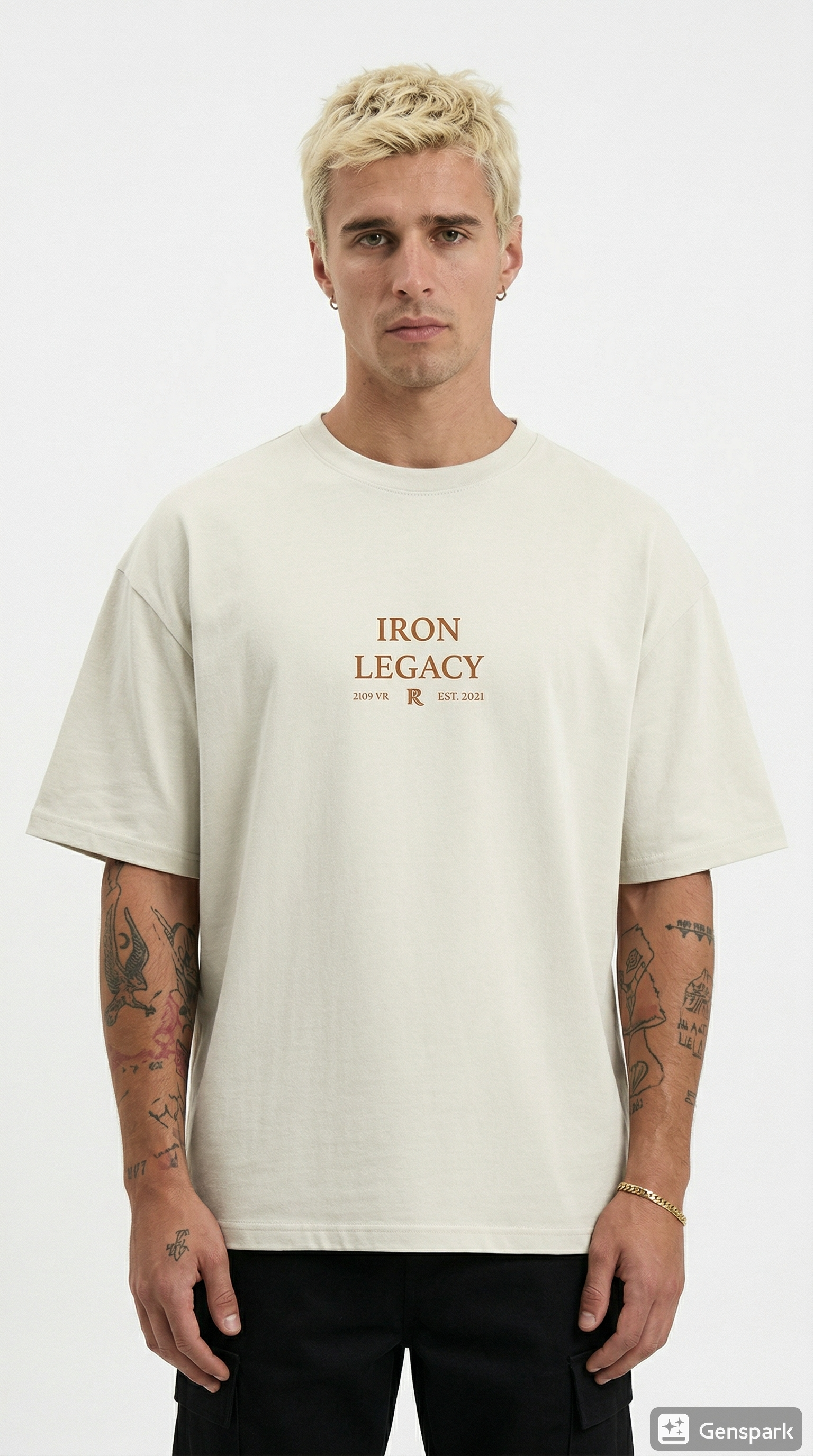 RICHERK “Iron Legacy” — Heavyweight Drop Tee